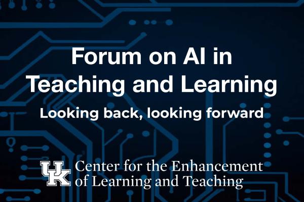 Slide for forum on AI in Teaching and Learning