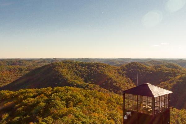 Forest and fire tower