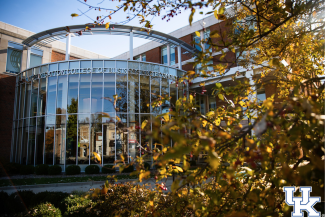 exterior of gatton college of business and economics