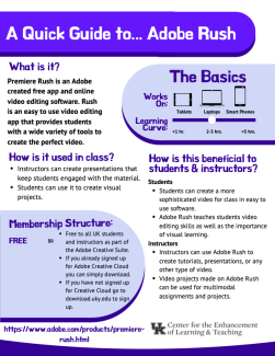 Cover Image for A Quick Guide to Adobe Rush