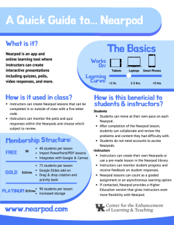 Cover Image of A Quick Guide to Nearpod, Download link is below text