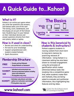 Cover Image for A Quick Guide to Kahoot! Download Link below Text
